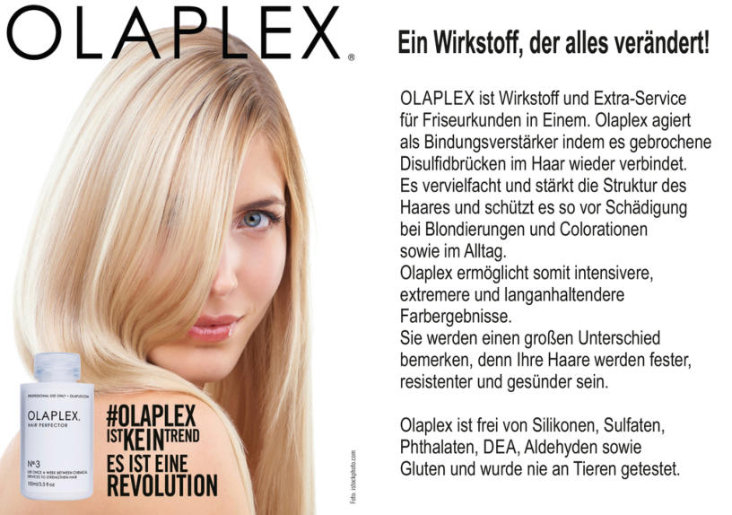 751@2x Olaplex Plakat mit Frau